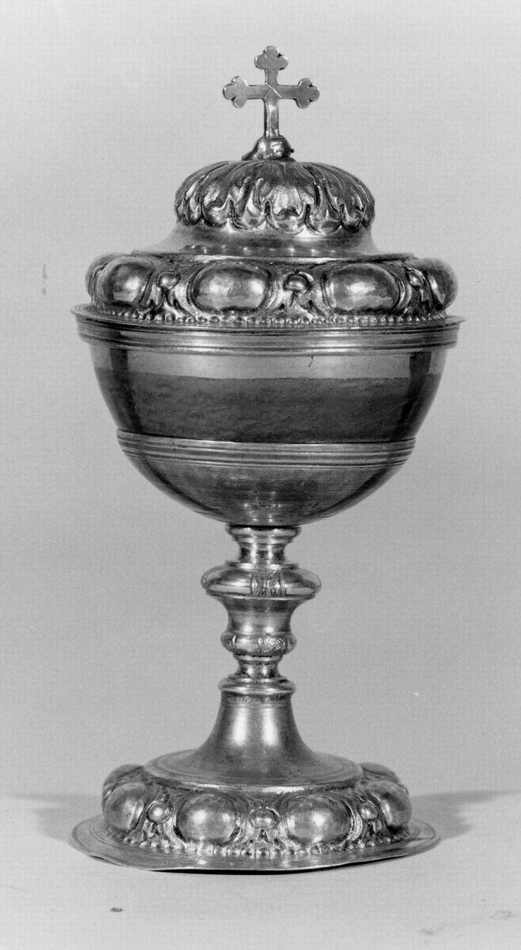 pisside - manifattura emiliana (sec. XVIII)