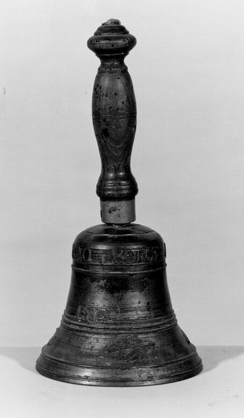 campanello d'altare - manifattura emiliana (sec. XIX)