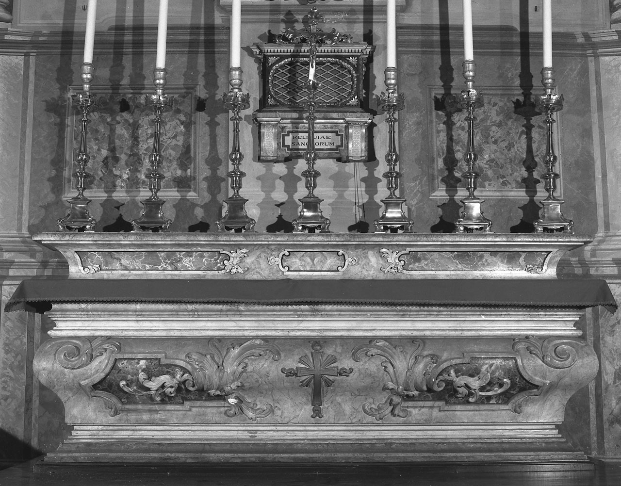 altare - bottega bolognese (seconda metà sec. XVIII)
