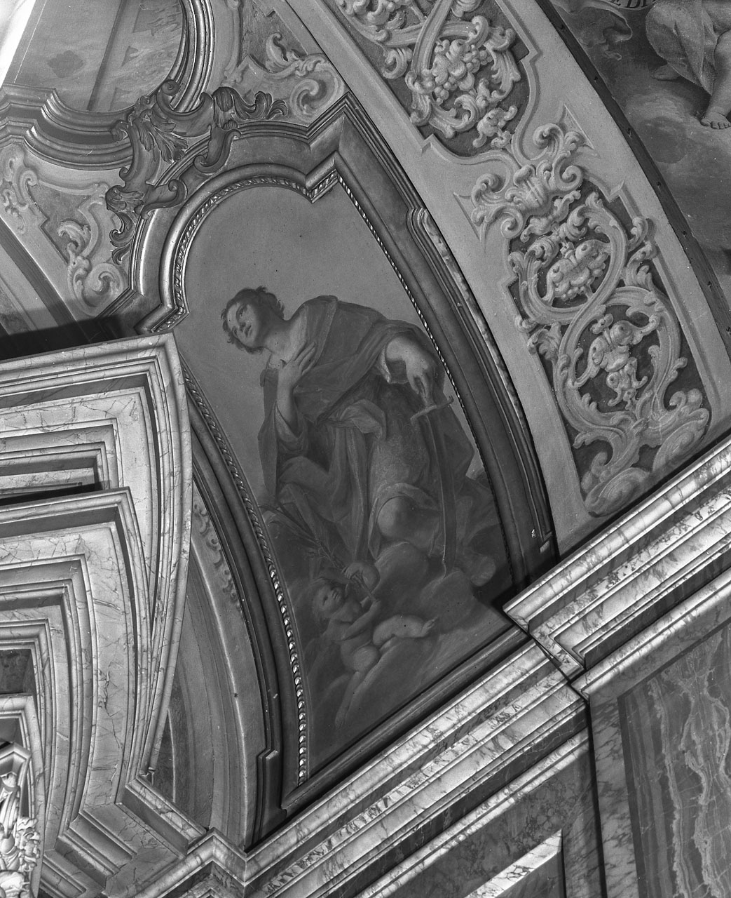 San Pancrazio (dipinto, elemento d'insieme) di Franceschini Marcantonio (prima metà sec. XVIII)