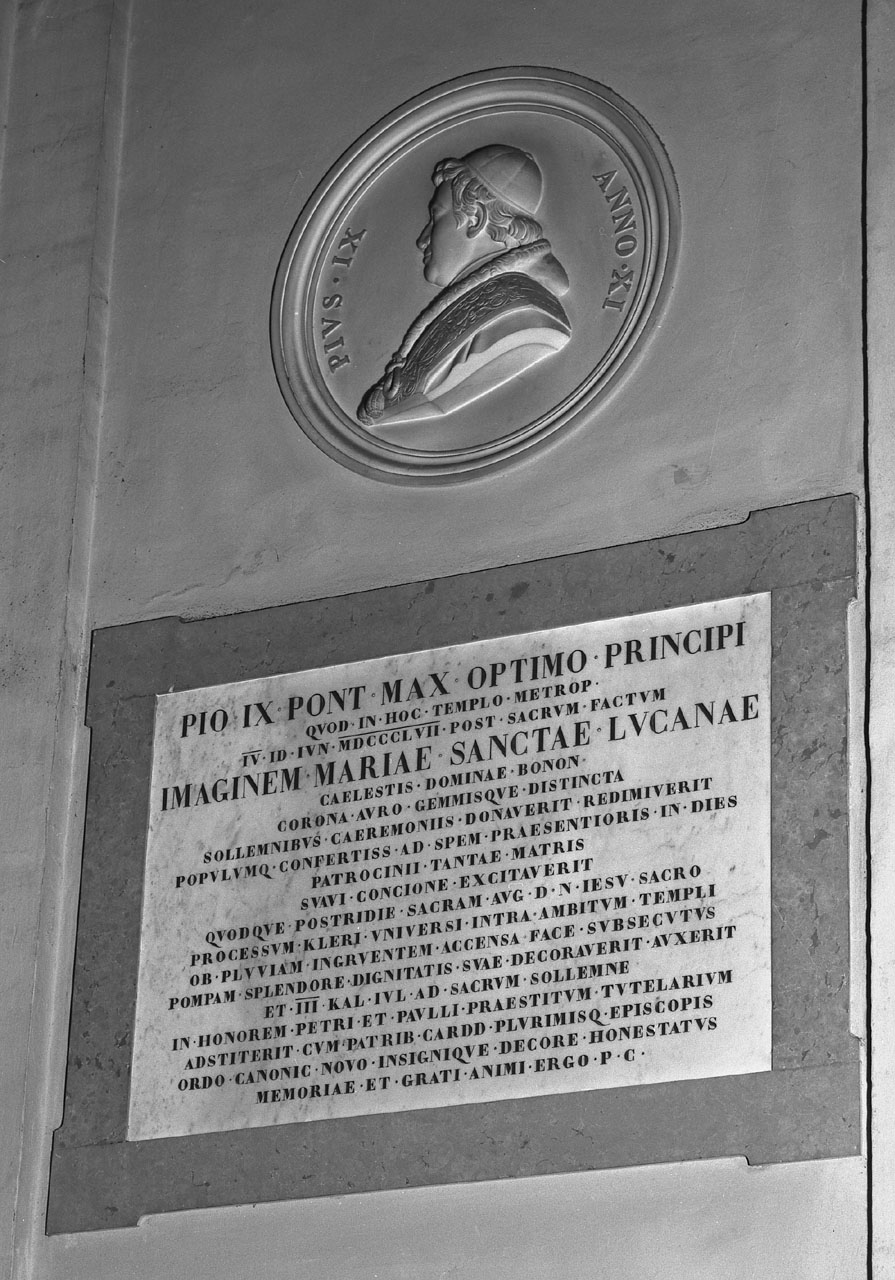 Ritratto di Pio IX (rilievo) - bottega bolognese (metà sec. XIX)