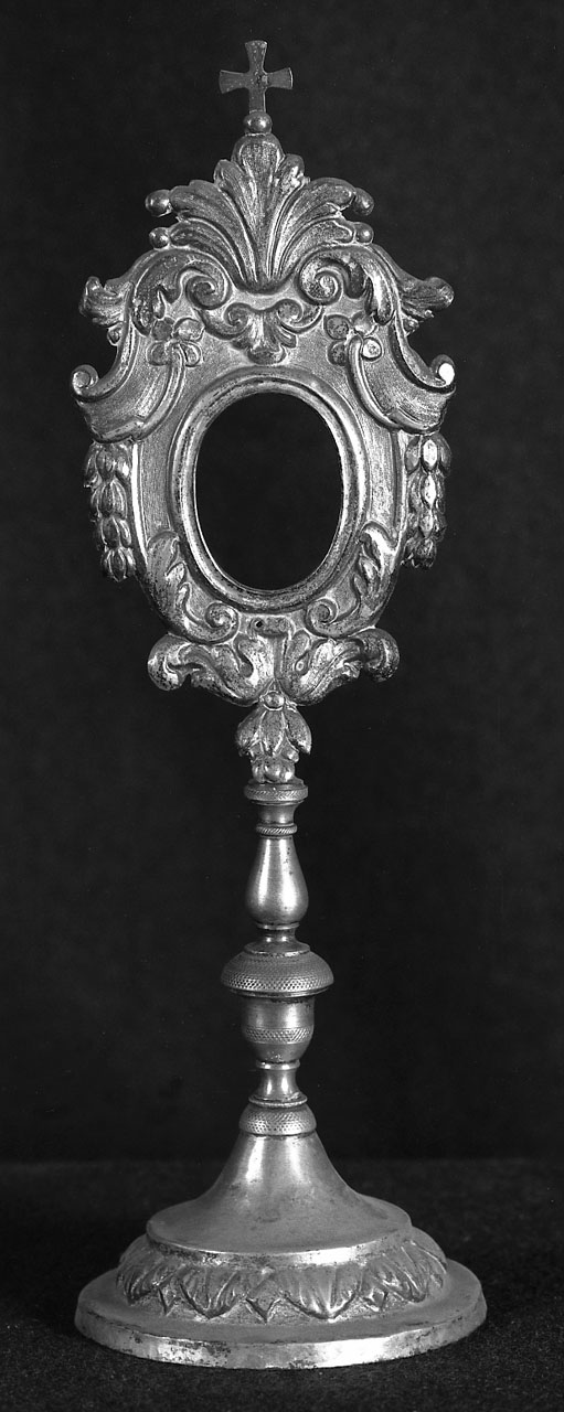 reliquiario - a ostensorio - bottega emiliana (seconda metà sec. XVIII)