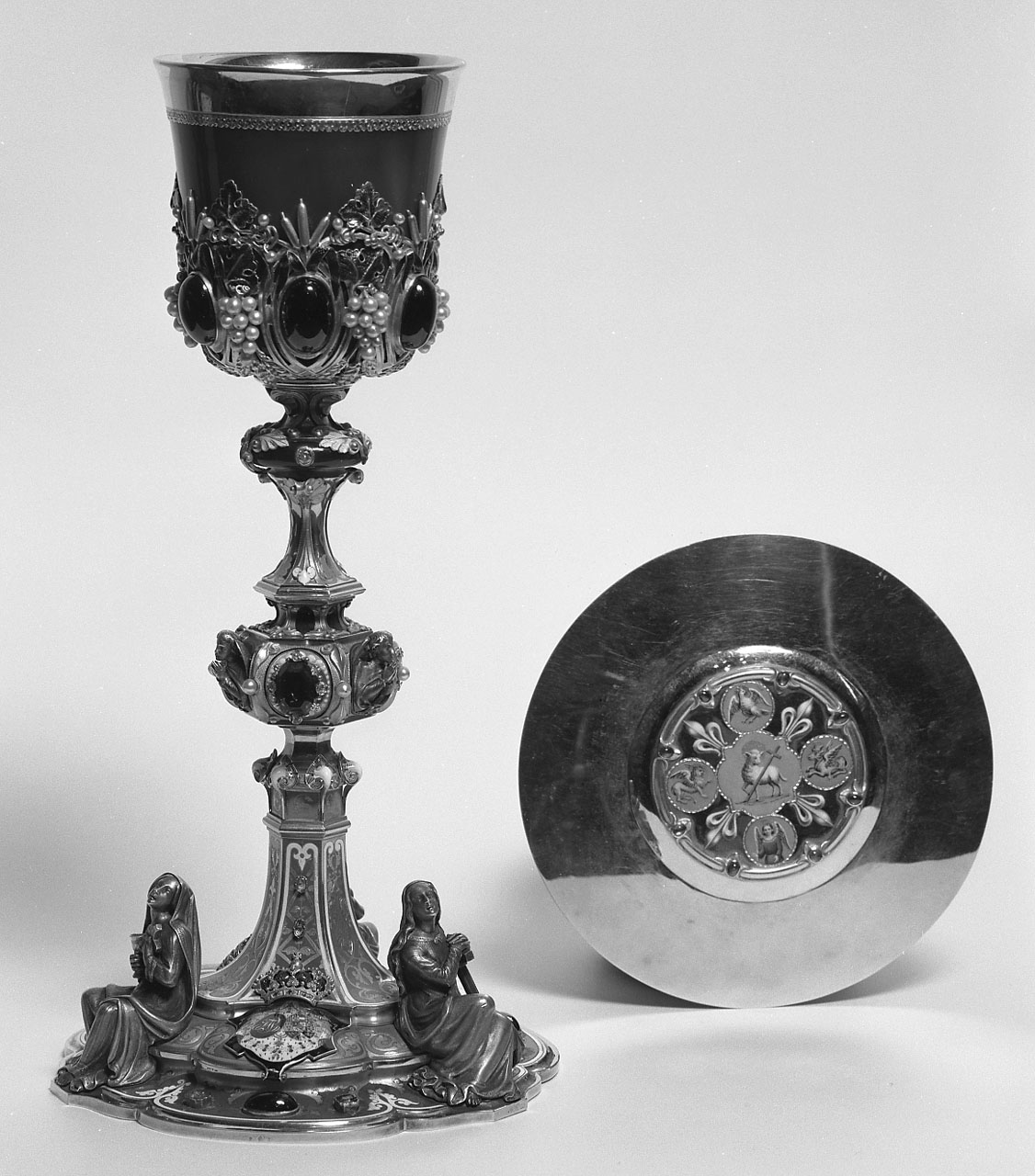 calice - bottega francese (metà sec. XIX)