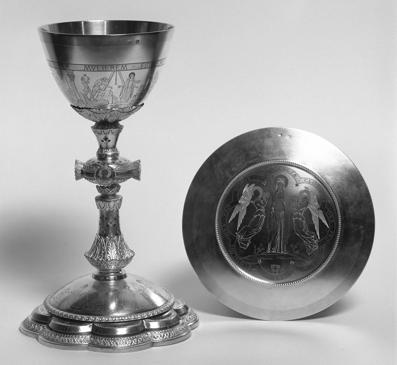 calice - bottega francese (fine sec. XIX)