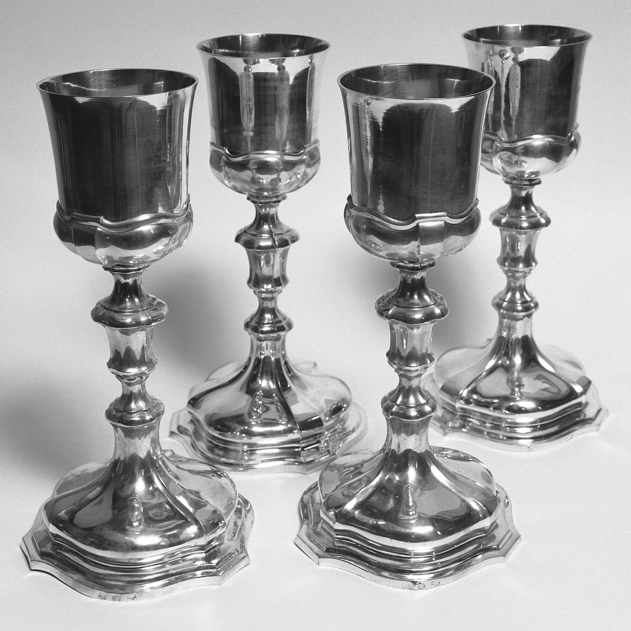 calice, coppia di Gambari Bonaventura (seconda metà sec. XVIII)