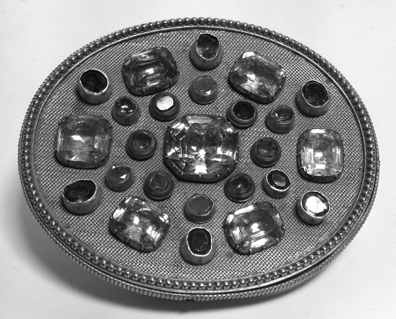 fermaglio di piviale - bottega bolognese (sec. XIX)