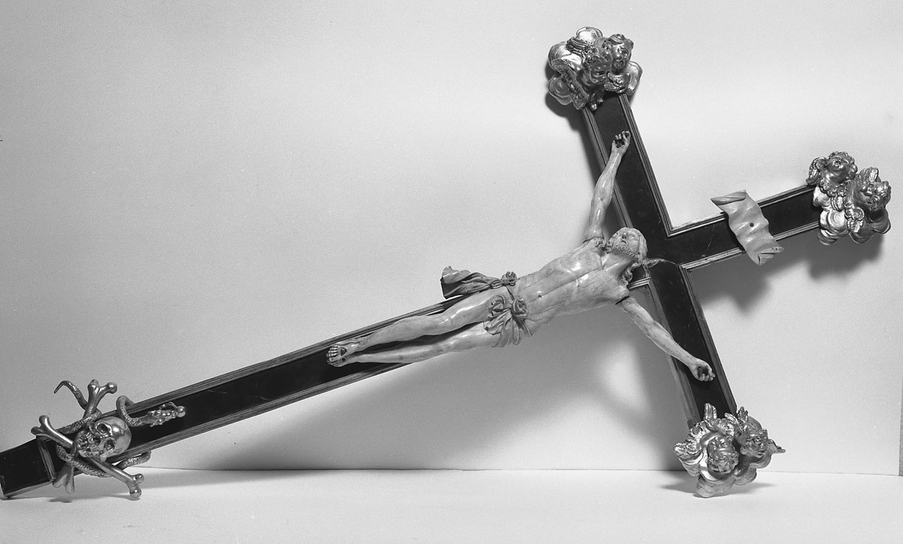 croce da tavolo - bottega romana (prima metà sec. XVIII)