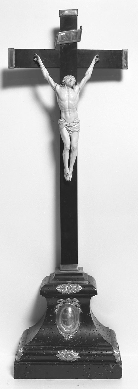 croce da tavolo - bottega bolognese (seconda metà sec. XVIII)