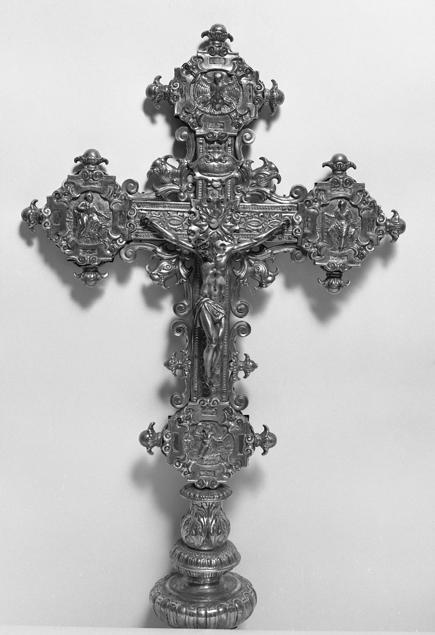 croce processionale - bottega emiliana (fine sec. XVI)