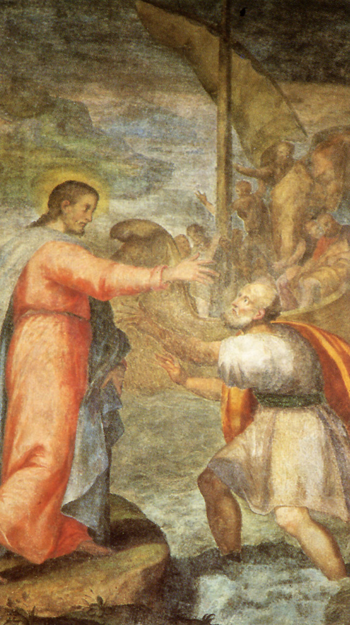 Pesca miracolosa (dipinto) di Fontana Prospero (seconda metà sec. XVI)