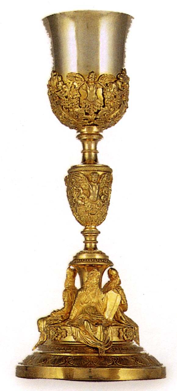 calice - bottega italiana (sec. XIX)