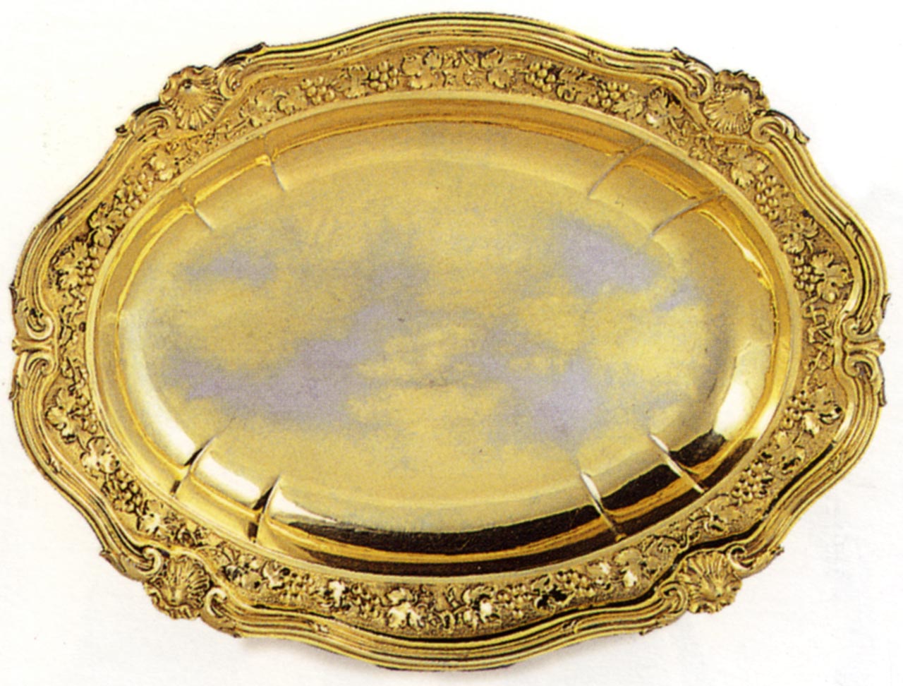 vassoio - bottega bolognese (fine sec. XVIII)