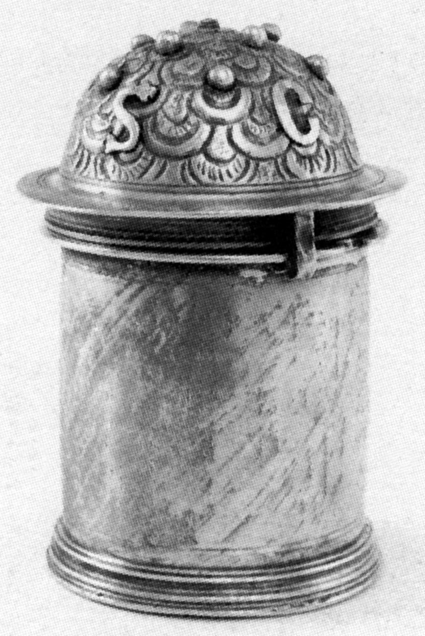 vasetto per il Crisma - bottega bolognese (sec. XIX)