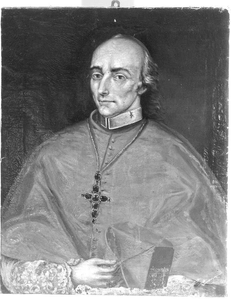 ritratto del cardinale Vincenzo Malvezzi (dipinto) di Gama Francesco (sec. XVIII)