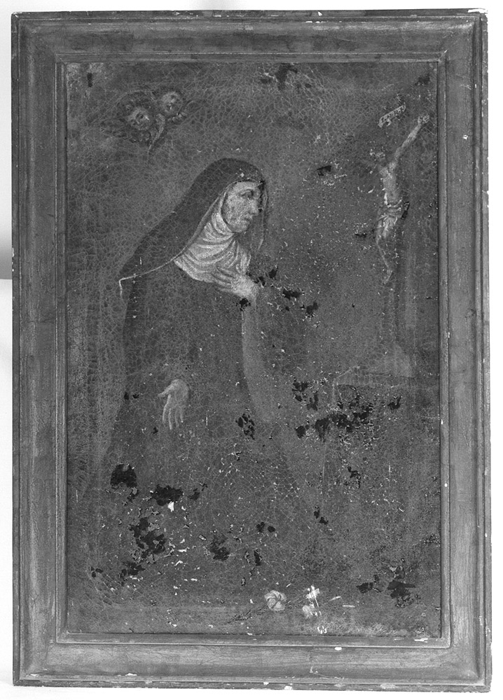 Santa Rita da Cascia (dipinto) - ambito emiliano (?) (sec. XIX)