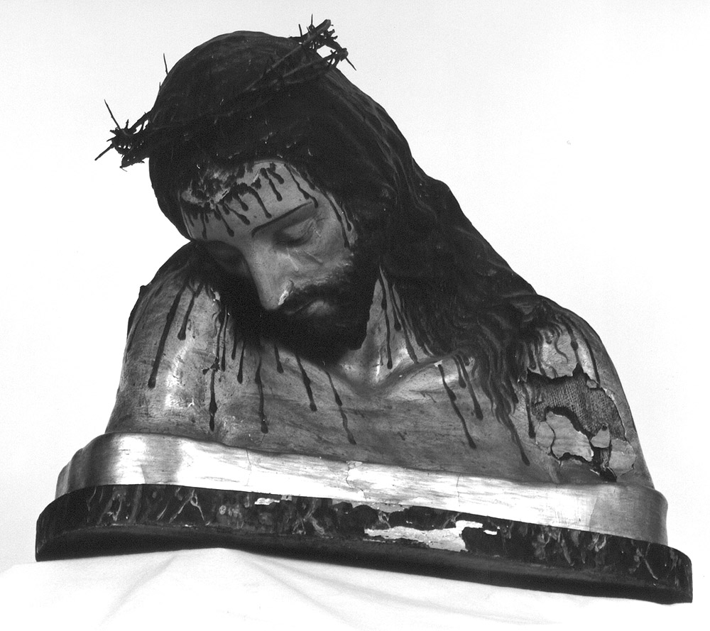 Ecce Homo (busto) - manifattura emiliana (secc. XVIII/ XIX)