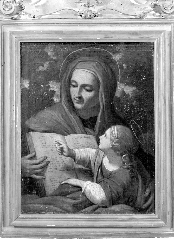 Educazione di Maria Vergine (dipinto) - ambito bolognese (seconda metà sec. XVIII)