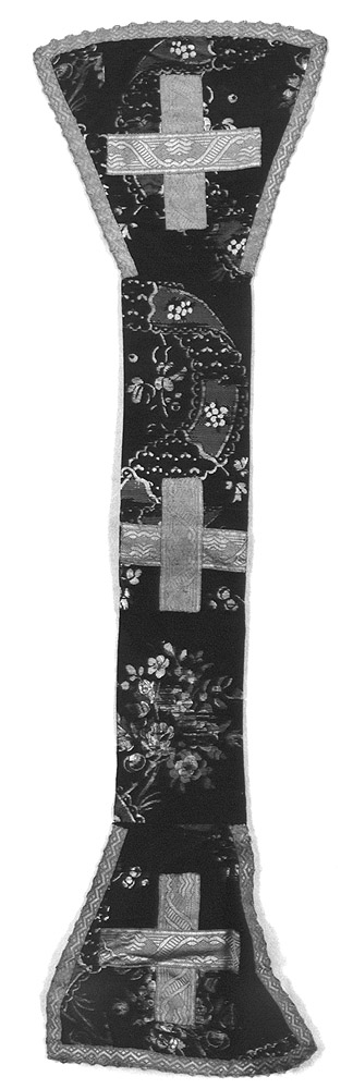 manipolo, elemento d'insieme - manifattura italiana (?) (seconda metà sec. XVIII)