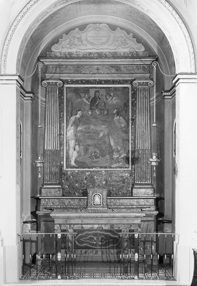 altare - manifattura bolognese (sec. XIX)