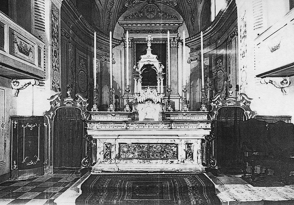 altare - manifattura bolognese (sec. XVIII)