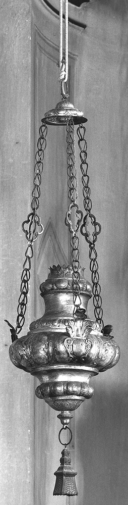 lampada pensile, serie - manifattura bolognese (sec. XVIII)