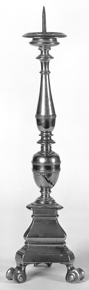 candeliere, serie - manifattura bolognese (secc. XIX/ XX)