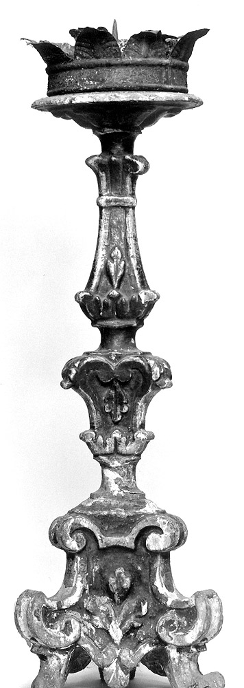 candeliere, serie - manifattura emiliana (sec. XVIII)