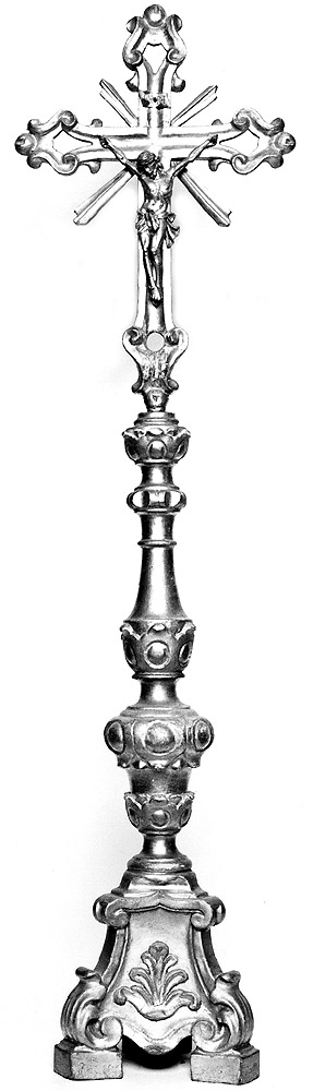 croce d'altare - manifattura bolognese (secc. XVIII/ XIX)