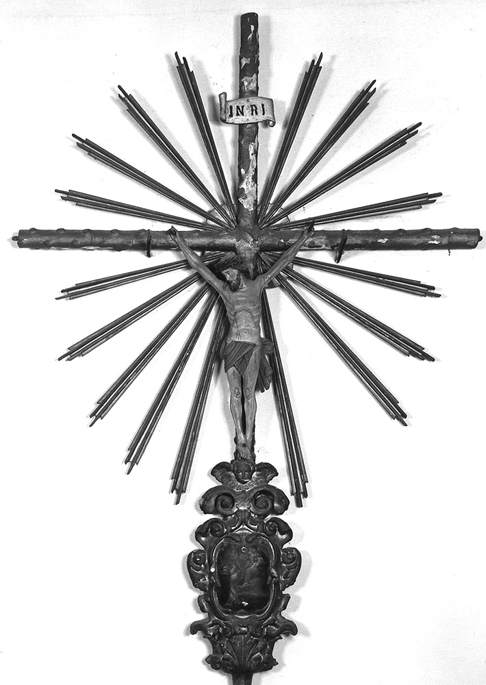 croce processionale - manifattura bolognese (seconda metà sec. XVIII)