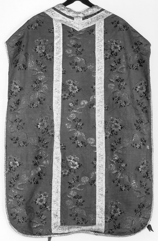 paramento liturgico, insieme - manifattura bolognese (seconda metà sec. XVIII)