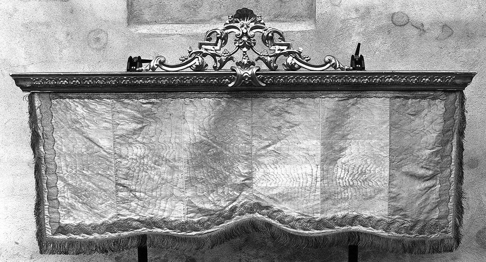baldacchino processionale - manifattura bolognese (sec. XIX)