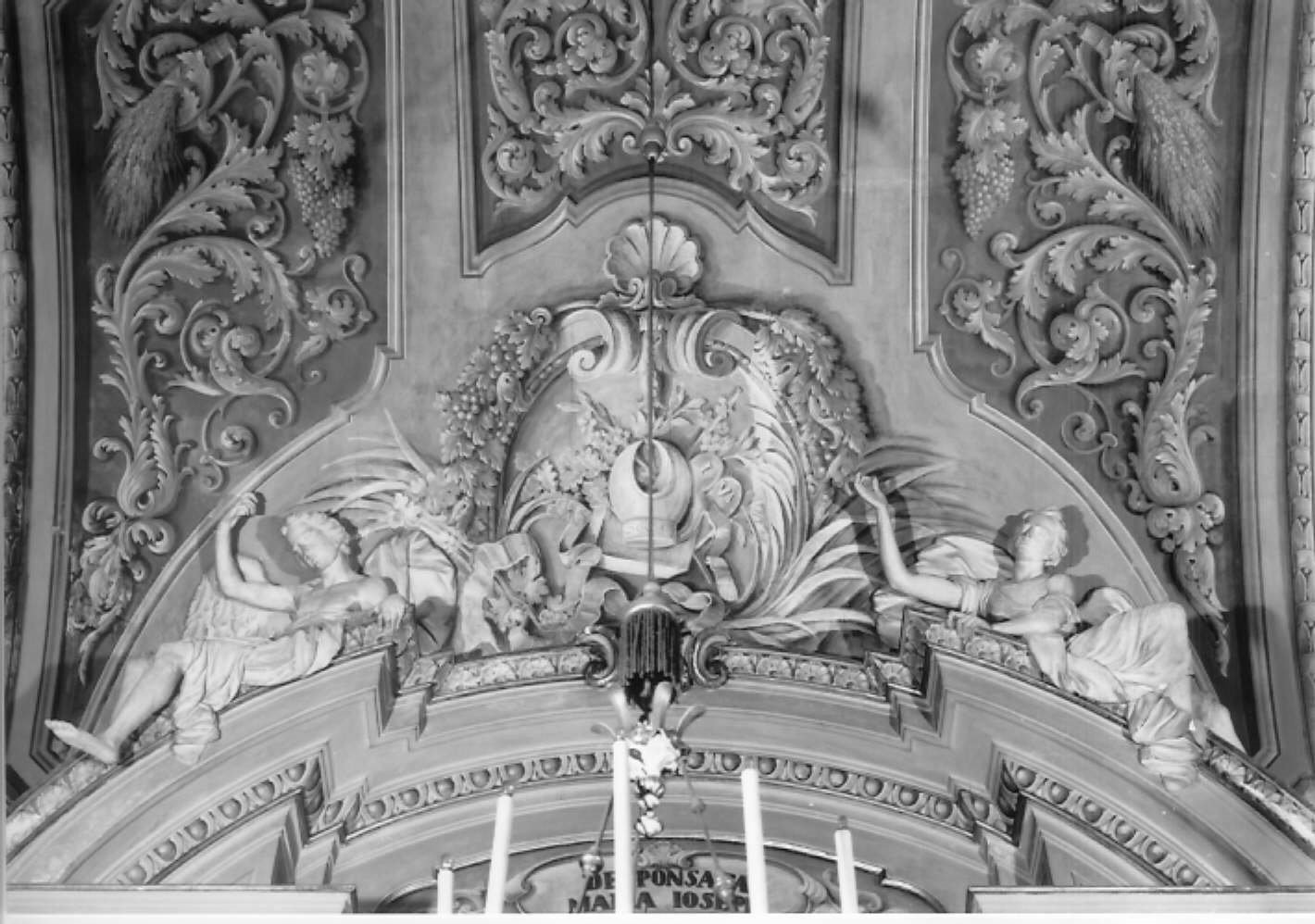 angeli (scultura) di Turchi Alessandro (sec. XVIII)