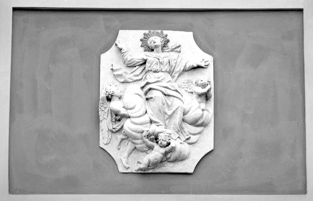 Madonna Assunta (rilievo) di Guidottini (sec. XVIII)
