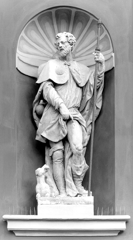 San Rocco (statua) di Guidottini (sec. XVIII)