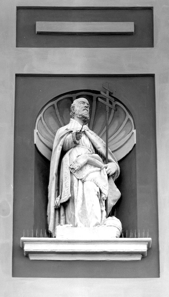 San Fabiano papa (statua) di Guidottini (sec. XVIII)