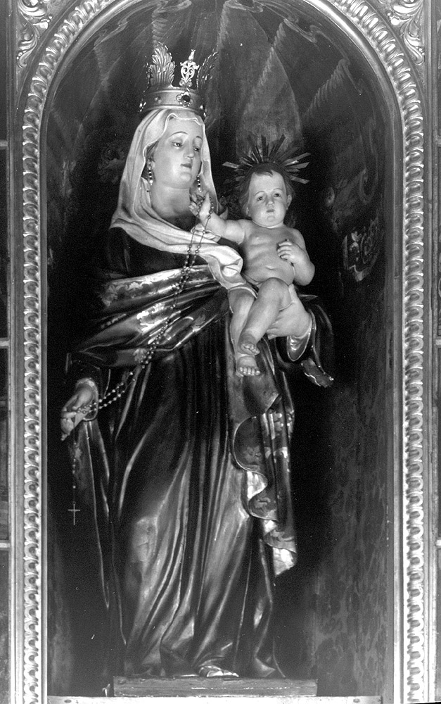 Madonna con Bambino (statua) di Piò Angelo (sec. XVIII)