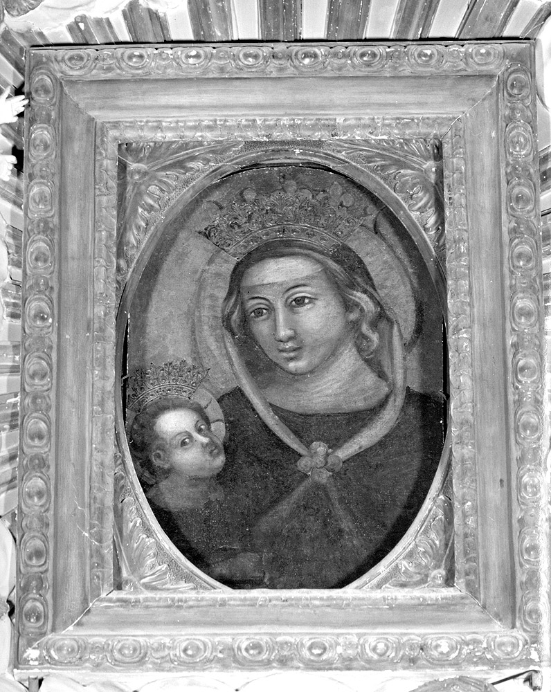 Madonna delle Grazie, Madonna con Bambino (dipinto) - ambito emiliano (sec. XIX)