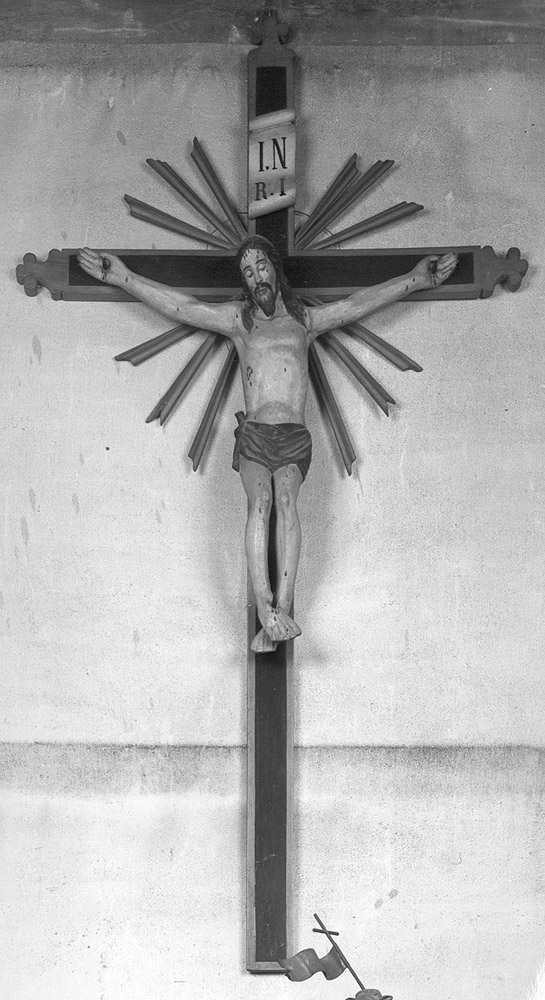Cristo crocifisso (scultura) - manifattura emiliana (seconda metà sec. XVIII)