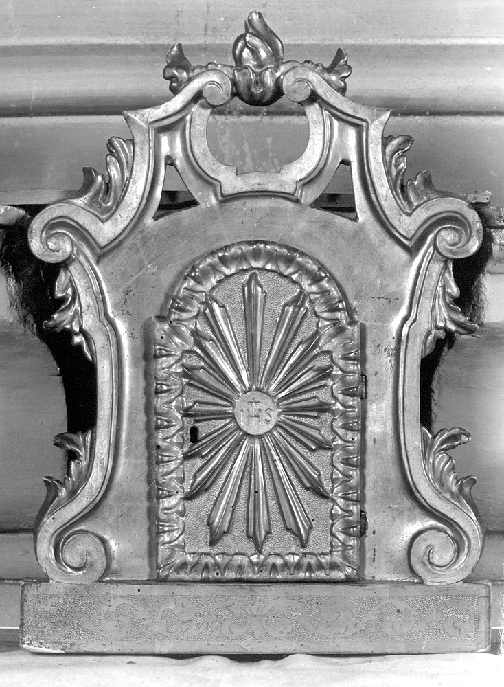 tabernacolo - manifattura emiliana (sec. XVIII)