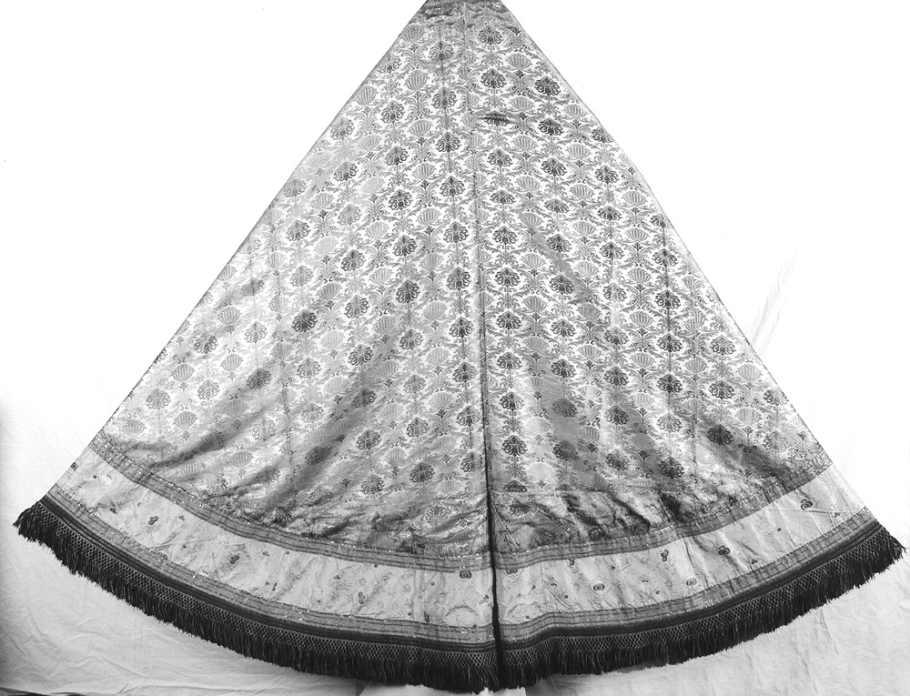 coperta di immagine sacra - manifattura italiana (sec. XVIII)