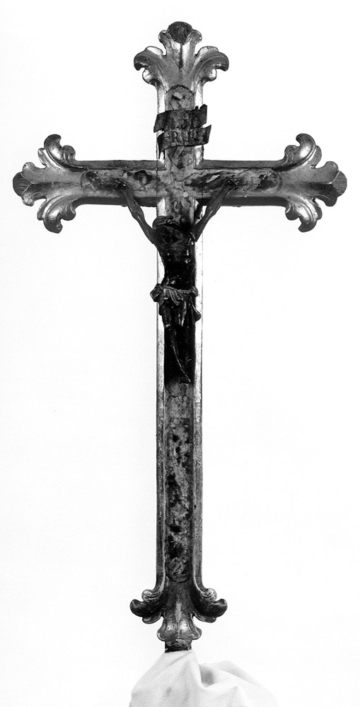 croce d'altare - manifattura emiliana (sec. XVIII)