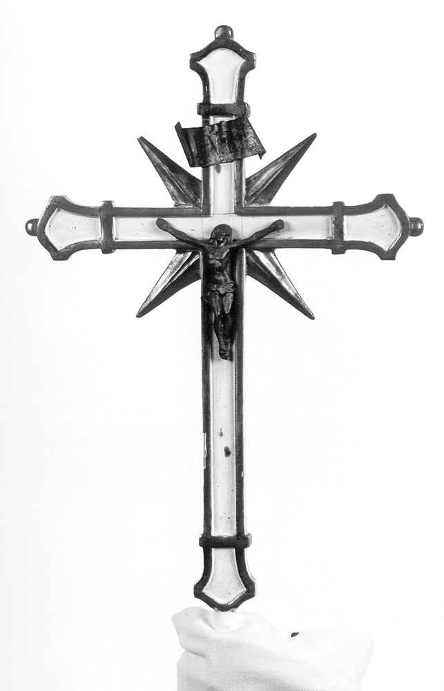 croce d'altare - manifattura emiliana (inizio sec. XX)
