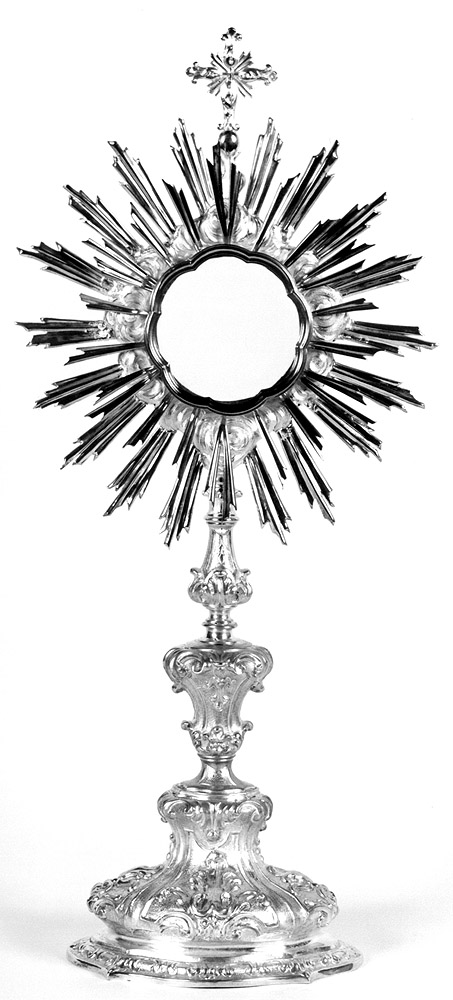 ostensorio - a raggiera di Canali Camillo (sec. XVIII)