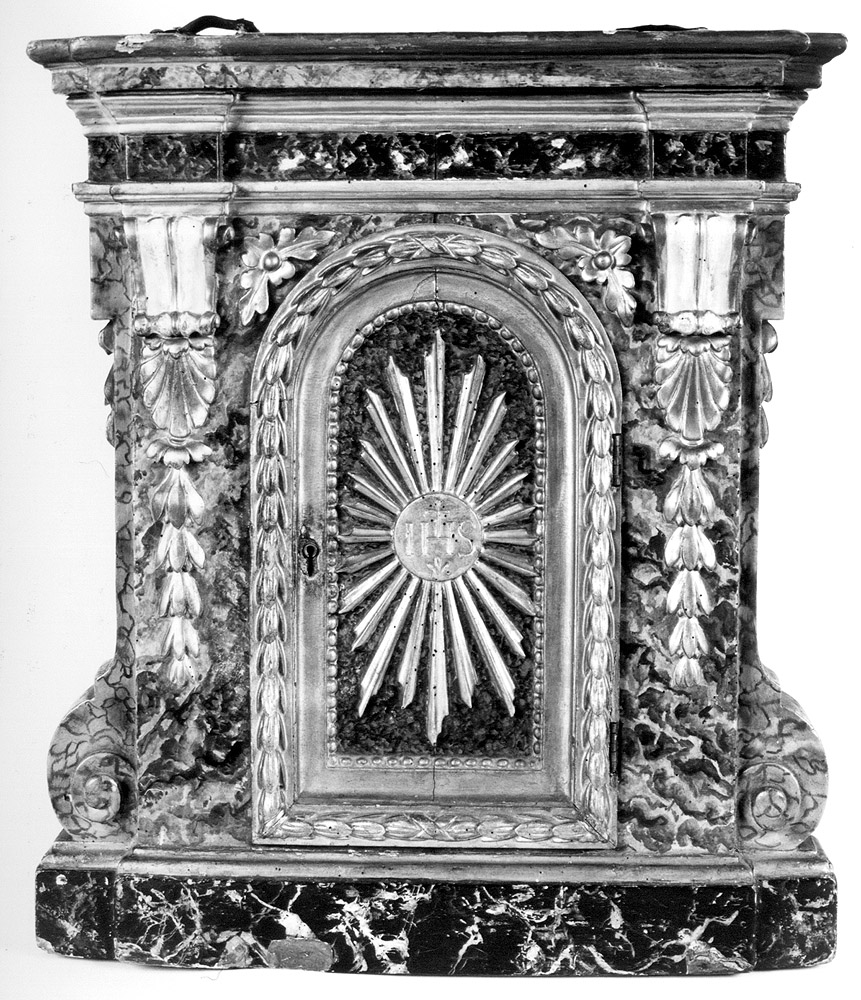 tabernacolo - manifattura emiliana (seconda metà sec. XVIII)