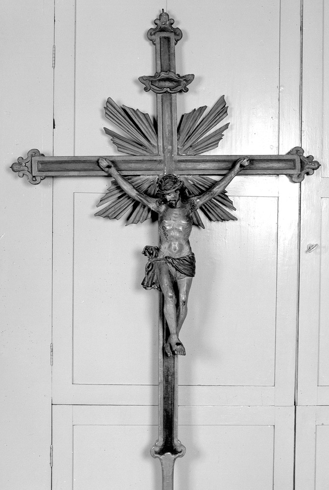 croce processionale - manifattura emiliana (seconda metà sec. XVIII)