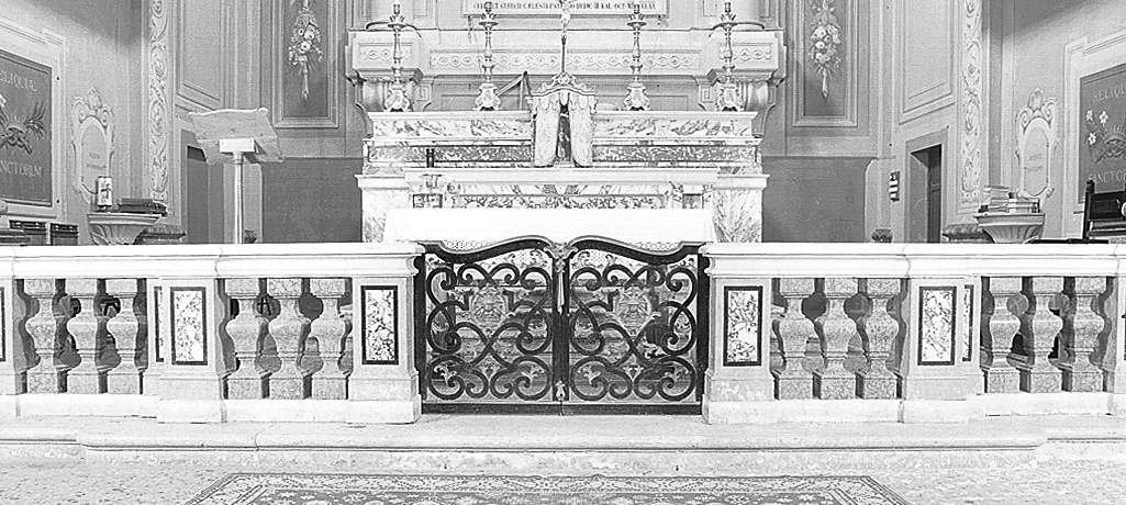 balaustrata - manifattura emiliana (sec. XVIII)