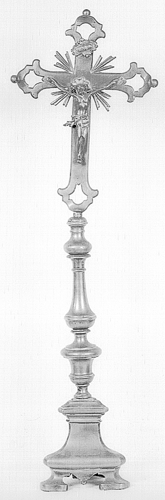 servizio d'altare, insieme - manifattura emiliana (prima metà sec. XIX)