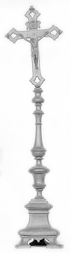 croce d'altare - manifattura emiliana (prima metà sec. XIX)