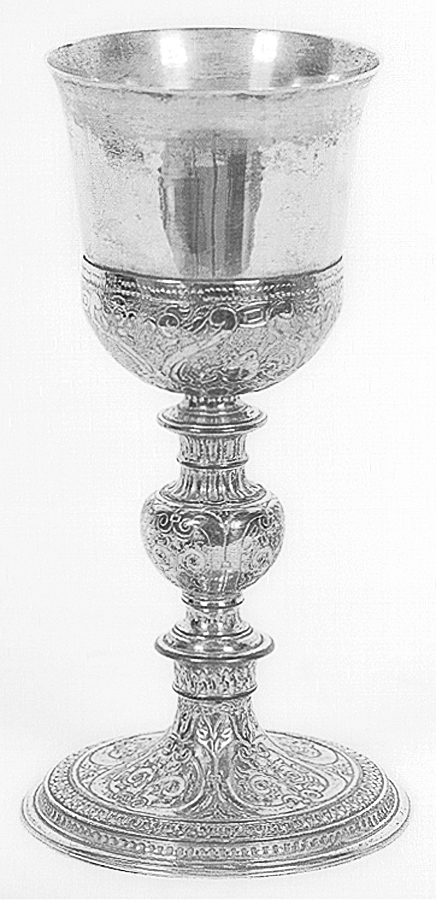 calice - manifattura emiliana (prima metà sec. XVII)