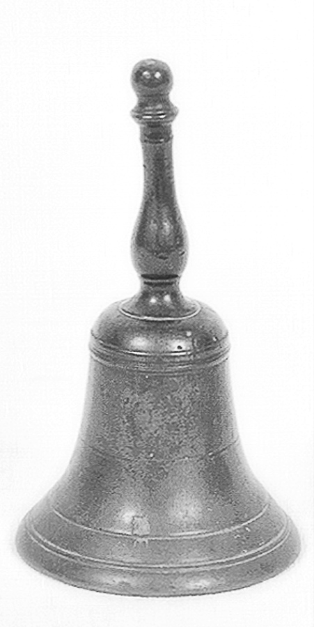 campanello d'altare - manifattura emiliana (sec. XVIII)